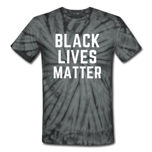 Load image into Gallery viewer, Unisex Tie Dye T-Shirt - spider black