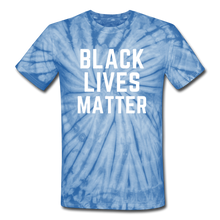 Load image into Gallery viewer, Unisex Tie Dye T-Shirt - spider baby blue