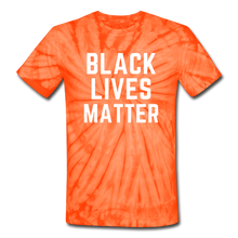 Load image into Gallery viewer, Unisex Tie Dye T-Shirt - spider orange