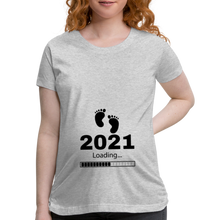 Load image into Gallery viewer, Women’s Maternity T-Shirt - heather gray
