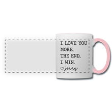 Load image into Gallery viewer, Panoramic Mug - white/pink
