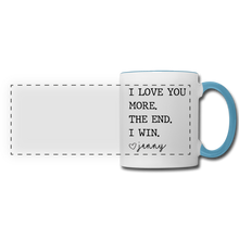 Load image into Gallery viewer, Panoramic Mug - white/light blue