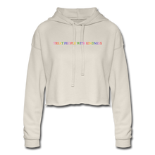 Load image into Gallery viewer, Women's Cropped Hoodie - dust
