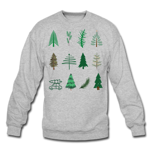 trees christmas - heather gray