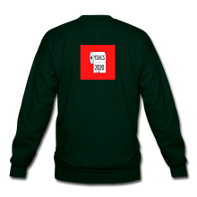 Load image into Gallery viewer, Crewneck Sweatshirt christmas pattern - forest green
