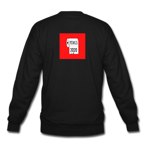 Crewneck Sweatshirt Christmas pattern - black
