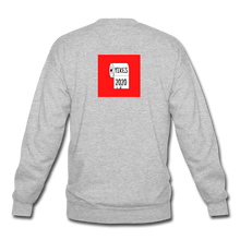 Load image into Gallery viewer, Crewneck Sweatshirt Christmas pattern - heather gray
