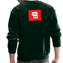 Load image into Gallery viewer, Crewneck Sweatshirt Christmas pattern - forest green
