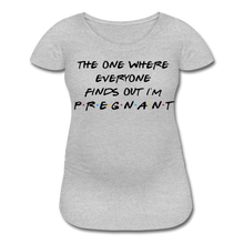 Load image into Gallery viewer, Women’s Maternity T-Shirt - heather gray
