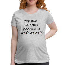 Load image into Gallery viewer, Women’s Maternity T-Shirt - heather gray
