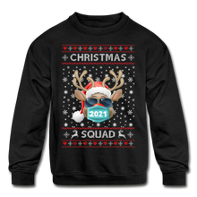 Load image into Gallery viewer, Kids' Crewneck Sweatshirt - black

