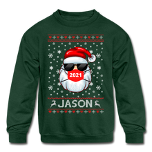 Load image into Gallery viewer, Kids' Crewneck Sweatshirt - forest green
