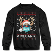 Load image into Gallery viewer, Kids' Crewneck Sweatshirt - black
